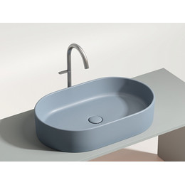 Раковина-чаша Ceramicanova Element 60 см CN6048MHL, серо-голубой матовый - фото 