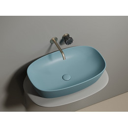 Раковина-чаша Ceramicanova Element 60 см CN6049MLG, зелёный матовый - фото 