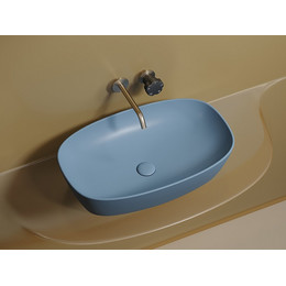 Раковина-чаша Ceramicanova Element 60 см CN6049ML, голубой матовый - фото 