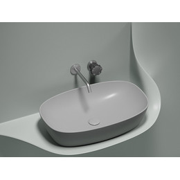 Раковина-чаша Ceramicanova Element 60 см CN6049MSG, серый матовый - фото 