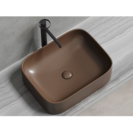 Раковина-чаша Ceramicanova Element 50 см CN6052MDB, тёмно-коричневый матовый - фото 