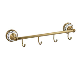 Набор крючков Brimix 94205, цвет бронза - фото 