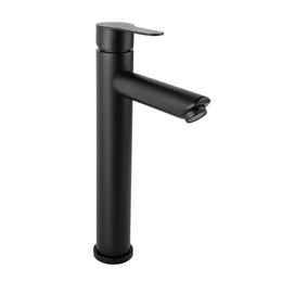 Смеситель для раковины высокий Fixsen NORDIC FX-8809B, чёрный - фото 