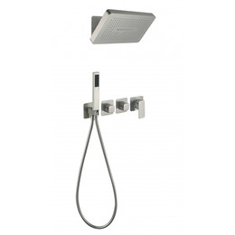 Душевая система для ванны Grocenberg GB5030NK, никель - фото 