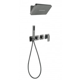 Душевая система для ванны Grocenberg GB5030BG, графит - фото 