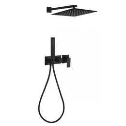 Душевая система для ванны Grocenberg GB5080BL, чёрный матовый - фото 