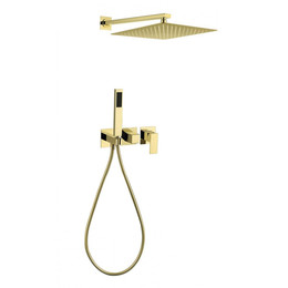 Душевая система для ванны Grocenberg GB5080GO, золото - фото 