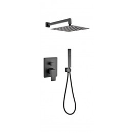 Душевая система для ванны Grocenberg GB5089BL-3, чёрный матовый - фото 