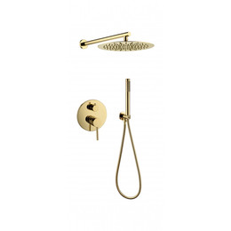 Душевая система для ванны Grocenberg GB5099GO-3, золото - фото 