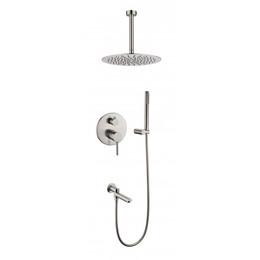 Душевая система для ванны Grocenberg GB5099NK-2, никель - фото 