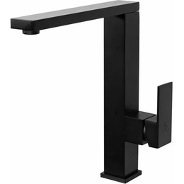 Смеситель для кухни Grocenberg GB4008BL, чёрный матовый - фото 