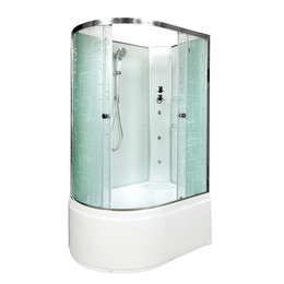 Гидробокс Avacan 110x80 см EM4511RNGM, хром/узор (безсиликоновая сборка) - фото 