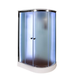 Душевая кабина Avacan 120x90 см D012SLLED, хром/матовое (безсиликоновая сборка) - фото 