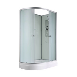 Душевая кабина Avacan 120x80 см D2012RN, хром/матовое (безсиликоновая сборка) - фото 