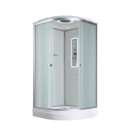 Гидробокс Avacan 90x90 см D2090LED, хром/матовое (безсиликоновая сборка) - фото 