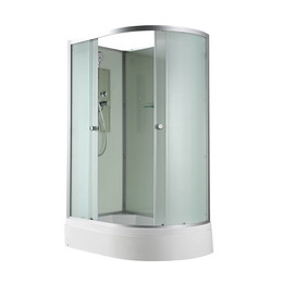 Душевая кабина Avacan 120x80 см D3012LN, хром/матовое (безсиликоновая сборка) - фото 