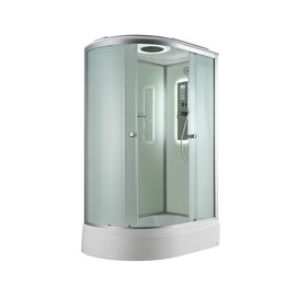 Гидробокс Avacan 120x80 см D3012RLED, хром/матовое (безсиликоновая сборка) - фото 