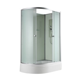 Душевая кабина Avacan 120x80 см D3012RN, хром/матовое (безсиликоновая сборка) - фото 