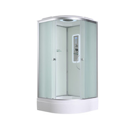 Гидробокс Avacan 90x90 см D3090LED, хром/матовое (безсиликоновая сборка) - фото 