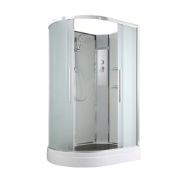 Душевая кабина Avacan 120x80 см EM2812RN, хром/матовое (безсиликоновая сборка) - фото 