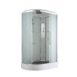 Душевая кабина Avacan 120x80 см EM2812R, хром/матовое (безсиликоновая сборка) - фото 