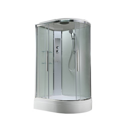 Душевая кабина Avacan 120x80 см EM3812LT, хром/прозрачное (безсиликоновая сборка) - фото 