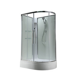 Душевая кабина Avacan 120x90 см EM3912LNT, хром/прозрачное (безсиликоновая сборка) - фото 