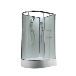 Душевая кабина Avacan 120x90 см EM3912RNT, хром/прозрачное (безсиликоновая сборка) - фото 