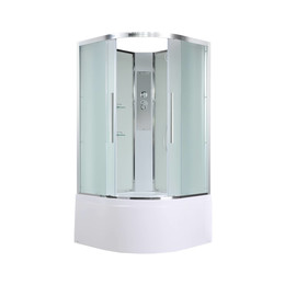 Душевая кабина Avacan 80x80 см EM5080N, хром/матовое (безсиликоновая сборка) - фото 