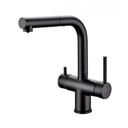 Смеситель для кухни Grocenberg GB4097BL, чёрный матовый - фото 