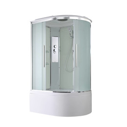 Душевая кабина Avacan 120x80 см EM5812L, хром/матовое (безсиликоновая сборка) - фото 