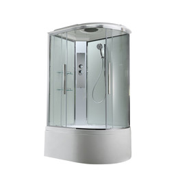 Душевая кабина Avacan 120x90 см EM5912LT, хром/прозрачное (безсиликоновая сборка) - фото 