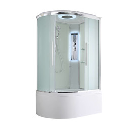 Гидробокс Avacan 120x90 см EM5912RLED, хром/матовое (безсиликоновая сборка) - фото 