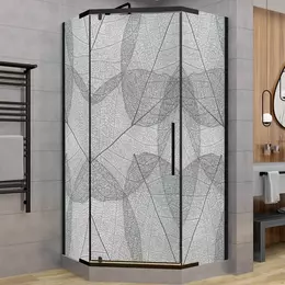 Душевое ограждение Avacan 100х100 см PB100MT, чёрный/матовое - фото 