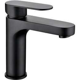 Смеситель для раковины Grocenberg GB1011BL, чёрный матовый - фото 