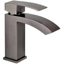 Смеситель для раковины Grocenberg GB2007BG, графит - фото 