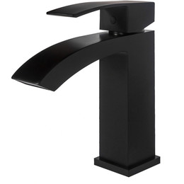 Смеситель для раковины Grocenberg GB2007BL, чёрный матовый - фото 