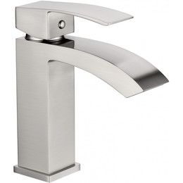 Смеситель для раковины Grocenberg GB2007NK, никель - фото 