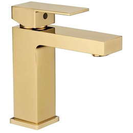 Смеситель для раковины Grocenberg GB2008GO, золото - фото 