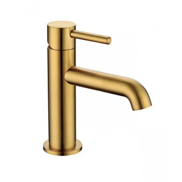 Смеситель для раковины Grocenberg GB2099GL, золотой брашированный - фото 