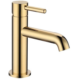 Смеситель для раковины Grocenberg GB2099GO, золото - фото 