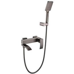 Смеситель для ванны Grocenberg GB8007BG, графит - фото 