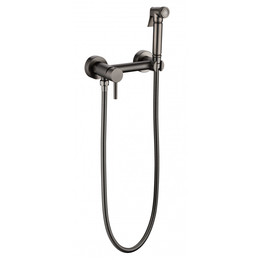 Набор для гигиенического душа Grocenberg GB103N-BG, графит - фото 