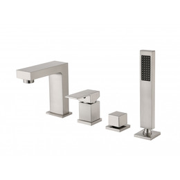 Смеситель для ванны Groсenberg GB6008-1NK, никель - фото 