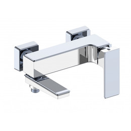 Смеситель для ванны Grocenberg GB8008WC, белый хром - фото 