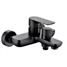 Смеситель для ванны Grocenberg GB8009BL, чёрный матовый - фото 