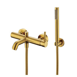 Смеситель для ванны Grocenberg GB8099GL, золотой брашированный - фото 