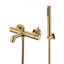 Смеситель для ванны Grocenberg GB8099MG, матовое золото - фото 