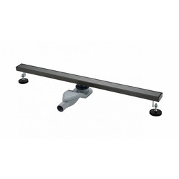 Трап Grocenberg 80 см T800BG, графит (под плитку) - фото 