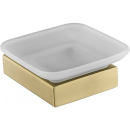 Мыльница Grocenberg AC0023MG, цвет матовое золото - фото 